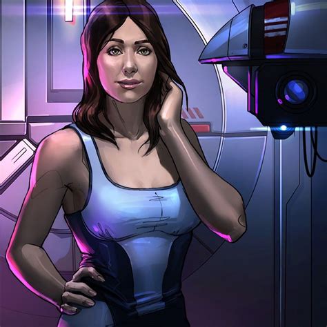 Mass Effect Archives ME3 Diana Allers 1 | Mass effect art, Mass effect characters, Mass effect