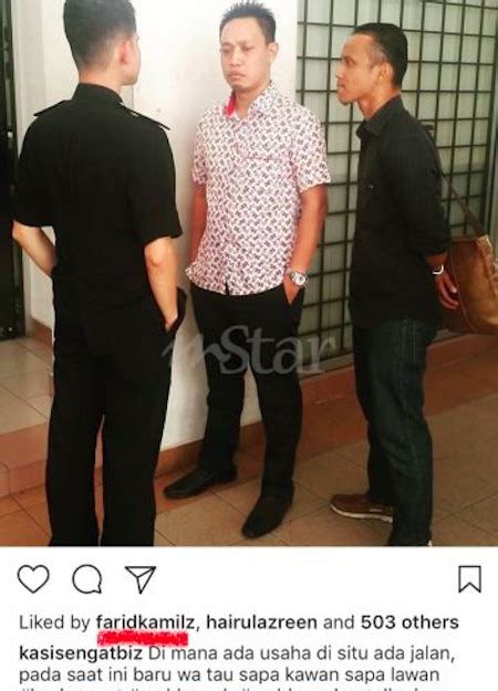 Rakaman bigo live farid kamil dan sofi jikan sebelum beliau ditahan.semoga kes di selesaikan dengan secepat mungkin.goodluck dato farid. Farid Kamil 'Like' Gambar Sofi Jikan Ditahan?