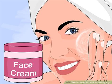 Sugar makes for a great lip and face scrub. How to Remove Dead Skin Using Sugar (with Pictures) - wikiHow