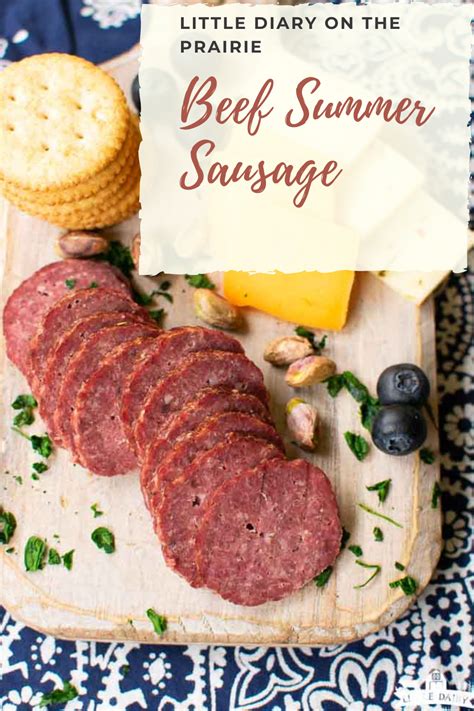 I tell you to buy a german style bread ( i don't know how the german breads are called in the states, maybe someone can help with a comment.), and unsalted butter, if you want. Homemade Summer Sausage in 2020 | Summer sausage recipes ...