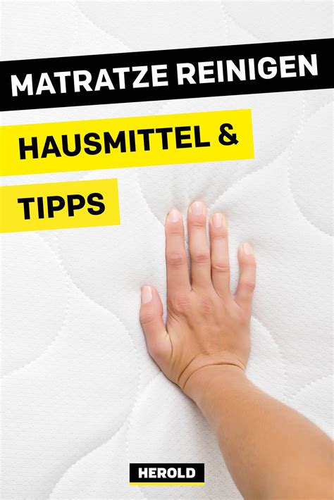 Du verbringst etwa ein drittel deines lebens auf deiner matratze. Matratze reinigen: Hausmittel & Tipps | Reinigen ...