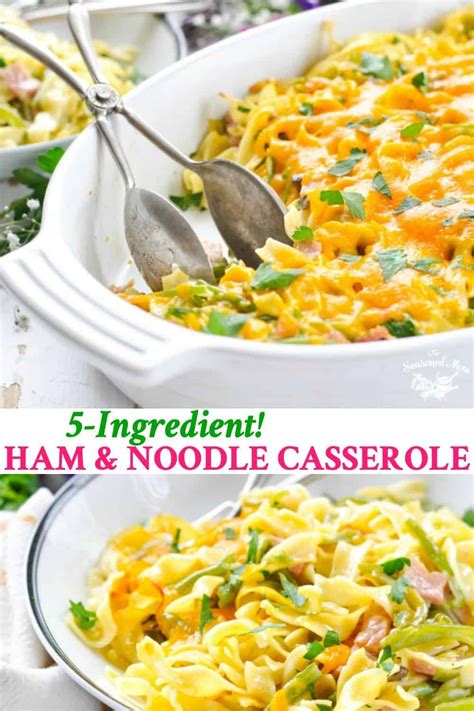 Find easy breakfast casserole these 100+ delicious casserole recipes are easy, tasty, and sure to please your family. 5-Ingredient Ham and Noodle Casserole | Recipe | Ham and ...