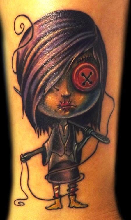 When the europeans brought african slaves to americas, they were not aware that the slaves also were bringing their religion. simple voodoo doll - Design of TattoosDesign of Tattoos