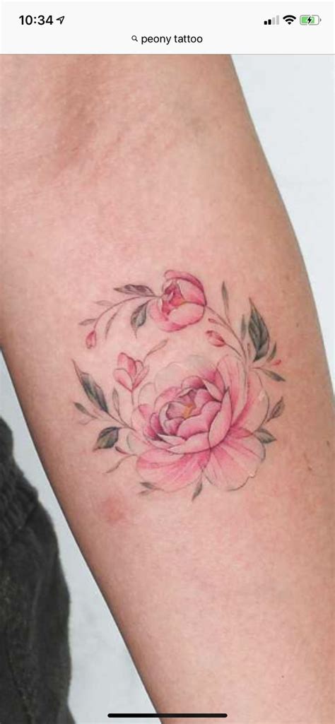 #tattoo #tattoo design #tattoo art #tattoo commission #watercolor tattoo #flowers tattoo #bouquet tattoo #lotus tattoo #peonies tattoo #painting #artists on tumblr #x wing #star wars #my art #for sale. Peony tat | Tattoos, Tatting, Watercolor tattoo