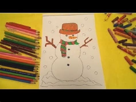 Drawing a cartoon snowman is simple when you consider the shapes from which he's composed. Jak namalować bałwana? - How to draw a snowman? Chrismas ...