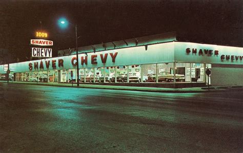 Used cars, trucks & suvs. 1965 Shaver Chevrolet Dealership, Gary, Indiana ...