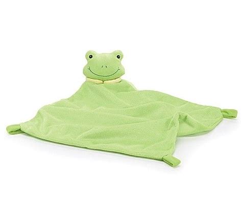 We work hard to protect your security and privacy. Burton & Burton Green Frog Security Blanket Lovey Baby Boy ...