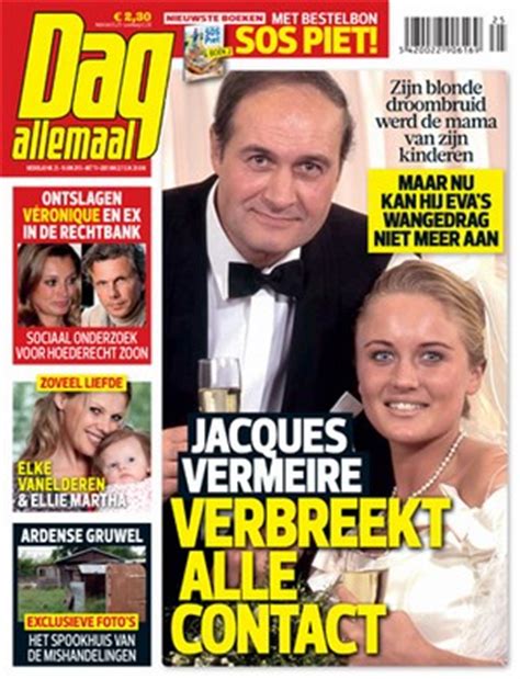 Broer maxime, zijn vriendin isabeau én ook papa jacques ontspringen de. Deze week in Dag Allemaal | Showbizzsite