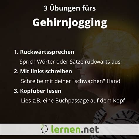 Gehirnjogging Übungen Kostenlos Ohne Anmeldung ...