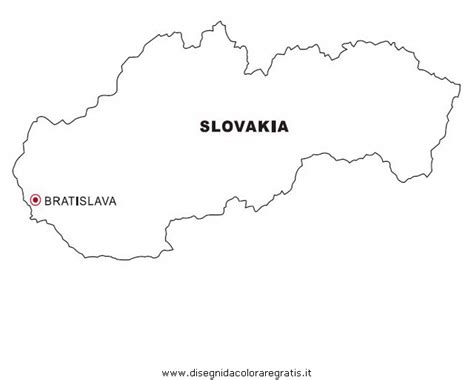 Mappa della slovacchia ✅ mappa politica e geografica della slovacchia ⭐ scarica mappa la slovacchia è forse uno dei paesi meno conosciuti dell'europa orientale e anche uno dei più piccoli. Disegno cartina-slovacchia categoria nazioni da colorare