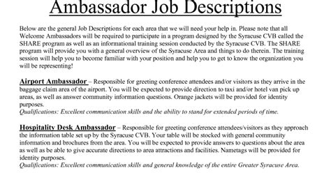 We did not find results for: Brand Ambassador Resume Sample | Sample Resumes