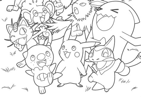 Flying ledian pokemon coloring page. Pikachu and Eevee Friends coloring book | Hogar