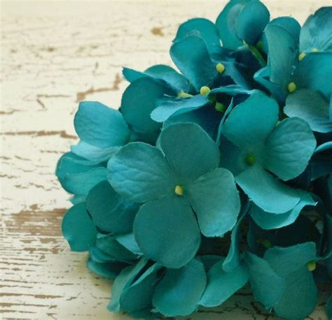 Flowers black vase teal flowers silk flowers silk flower arrangements flower arrangements teal artificial flowers teal living rooms. TURQUOISE Artificial Hydrangea Head Artificial Flowers ...