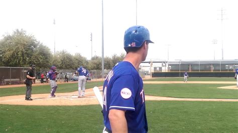 June 9, 2021 12:00 pm. Joey Gallo strikes out in his first intrasquad at-bat ...