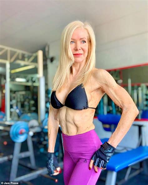 6 years ago 06:00 xbabe muscle, sport, gym, piercing. Ageless granny, 63, flaunts her incredible figure in ...