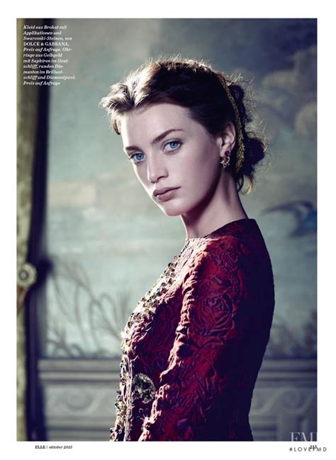 Has been added to your cart. Princess Charming in Elle Germany with Milly Simmonds ...