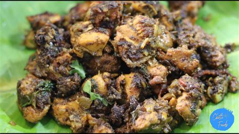 This chicken varuval is semi dry with masala coated. கோழி மிளகு மசாலா | Pepper Chicken Recipe in Tamil ...