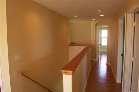 I then needed to rip another board to come out from the wall and overhang the ledge. half wall basement stairs railing | Stair remodel ...