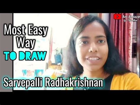 Do painting,have fun and enjoy. How to draw Teacher Day Drawing | Easy Sarvepalli ...