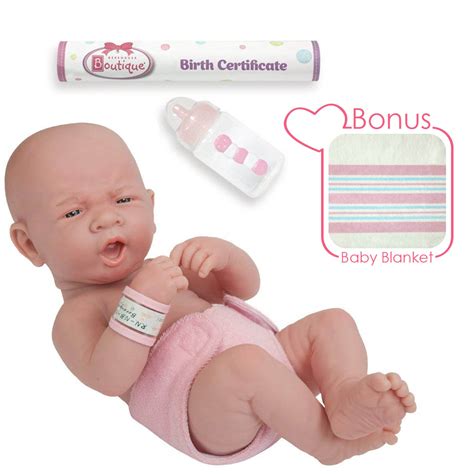 More diapers for you toy doll furaffinity : JC Toys 14" Soft Vinyl Realistic La Newborn Doll in Diaper ...