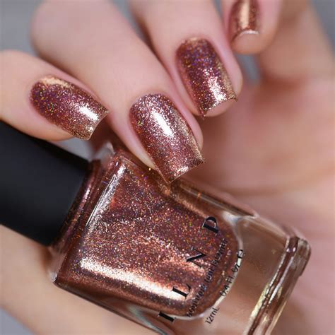 Muse - Radiant Copper Holographic Ultra Metallic Nail Polish by ILNP