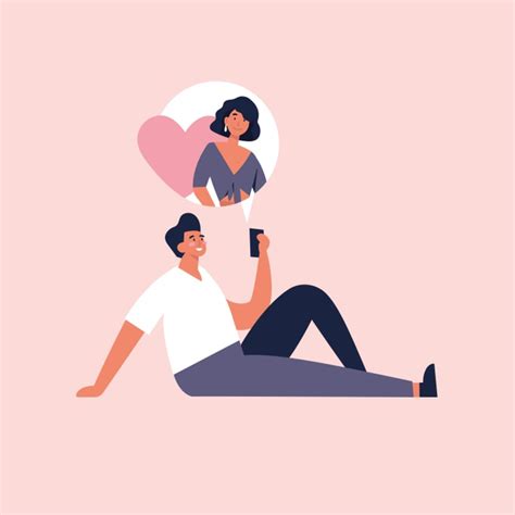 Thankfully, the top dating apps allow you to streamline the process. Premium Vector | Concept on online dating application ...