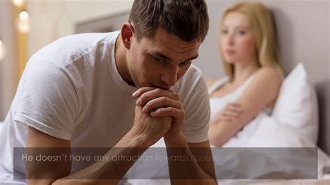 I think you have to identify the root of the problem of the sexlessness. Sexless Marriages - YouTube