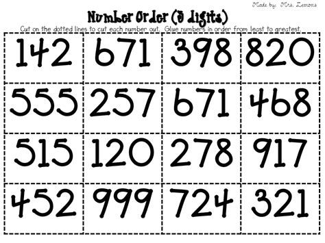 This page contains all our printable worksheets in section place value and numbers of third grade math. 17 Best Images of Printable Place Value Worksheets 3rd ...