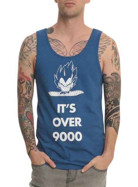 #dbz #dragon ball z #nerdist #kyle hill #because science. Dragon Ball Z It's Over 9000 Tank Top (With images) | Dbz ...