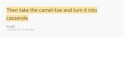 Instead, she recommends wearing thicker seamless panties, which are less likely to shift into the folds within the. Then take the camel-toe and turn it into casserole - Yuck ...