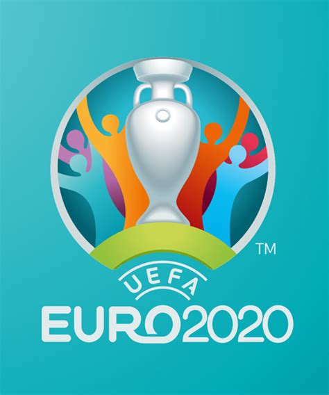 This logo image consists only of simple geometric shapes or text. UEFA branding identity by Y&R for the 2020 euro championship