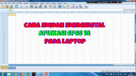 Maybe you would like to learn more about one of these? CARA MENGINSTAL PROGRAM SPSS PADA LAPTOP - YouTube