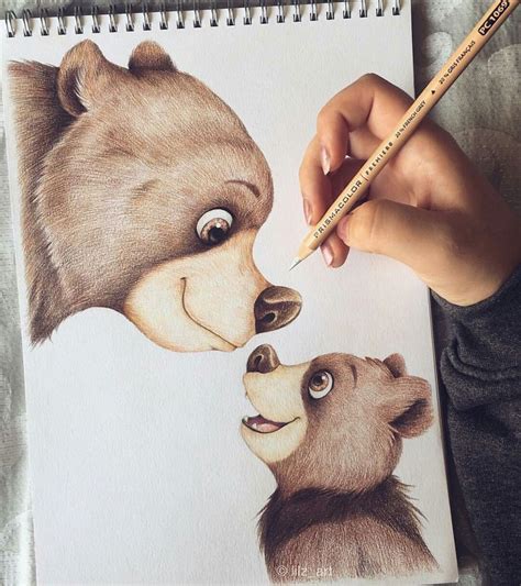 Tekeningen disney figuren dieren tekeningen eenvoudig tekeningen disney tekenen kleurpotloodtekeningen prachtige tekeningen maan schilderij disney schetsen easy pencil. Family🐻 | Schattige tekeningen, Tekeningen disney figuren, Kunst ideeën tekenen