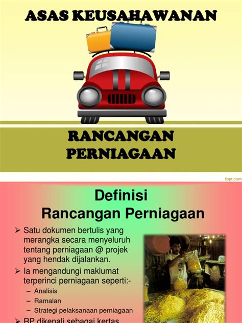 Garis panduan penyediaan rancangan perniagaan versi pelajar edisi 1 1.o tujuan buku garis panduan penyediaan rancangan perniagaan ini ditulis untuk memberi gambaran yang jelas kepada pelajar untuk menyediakan rancangan perniagaan sebagai projek akhir pelajar. Rancangan Perniagaan