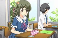 anime messing omoani classroom omorashi submitter animated
