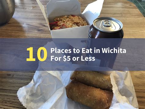 10250 e 13th st n (at waterfront pkwy), wichita, ks. 10 places to eat in Wichita for $5 or less | Wichita By E.B.