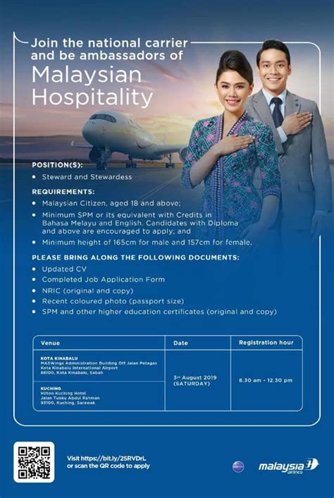 You are a frontline staff and by being presentable, you give a good image and impression to both yourself and to the airline that employs you. Fly Gosh: Malaysia Airlines - Flight Steward/Stewardesses ...