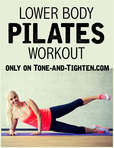 Additionally, lower body exercises get your heart rate up as well for a bit of cardio while strength if you're performing lower body exercises improperly, you can definitely increase your risk of back pain. Lower Body At Home Pilates Workout | Tone and Tighten