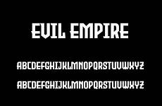 evil empire font