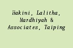 We try to make every effort to please our guests, and therefore offer free consultations. Hakimi, Lalitha, Mardhiyah & Associates, Taiping, Law Firm ...