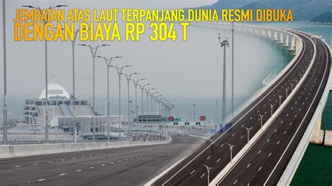 We did not find results for: Jembatan Atas Laut Terpanjang Dunia Resmi Dibuka, Telan ...