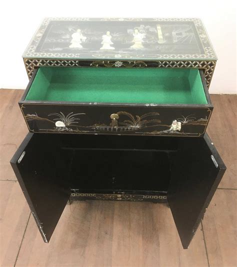 Manufacturers and suppliers of console cabinet from around the world. Lot - Asian Lacquered Mop Applique Console Cabinet