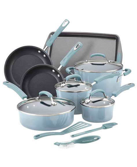 Walmart.com has been visited by 1m+ users in the past month Rachael Ray 14-Pc. Nonstick Cookware Set, Created for Macy ...