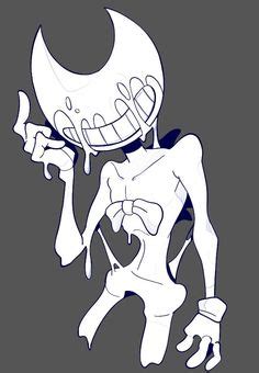 Prepare yourself for the twisted tales of: Bendy and the Ink Machine Coloring Page (With images ...