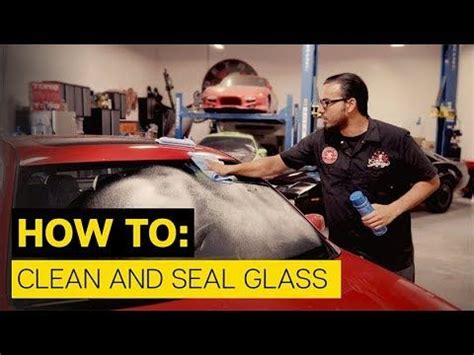 Thought i'd share though this probably won'. How To Clean and Seal Glass! - Chemical Guys - YouTube ...