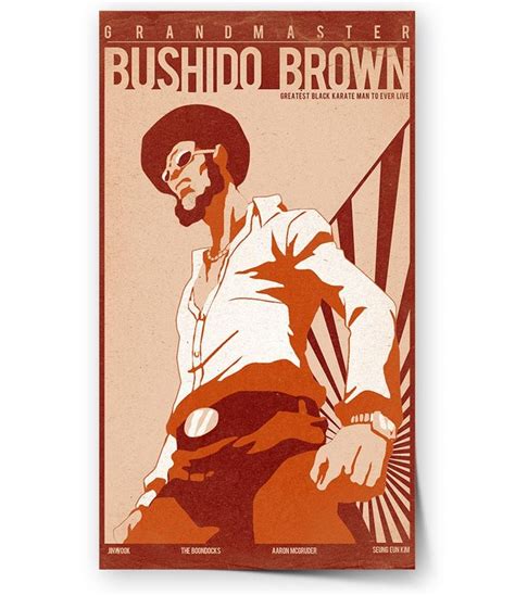 The boondocks bushido brown vs the hateocracy extended. Grandmaster Bushido Brown by JinWook (With images ...