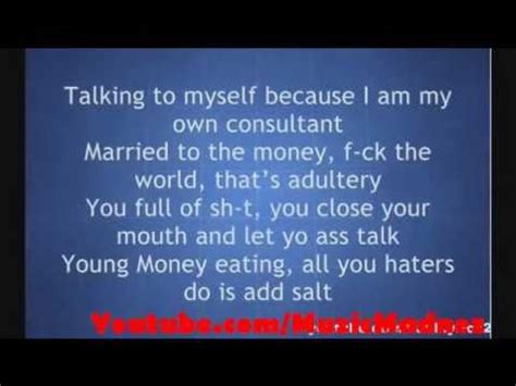 People say i'm borderline crazy, sorta kinda. Lil Wayne - 6'7 (Six Foot Seven Foot) [ LYRICS on Screen ...