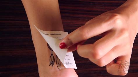 The best way to tell if you want a permanent tattoo is to test it out first by putting a semi permanent tattoo on. How to put on a Tattoo Sticker - Kids Temporary Tattoos