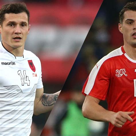 Ich hatte schon kontakt zu meinem bruder, sagte granit xhaka. Taulant and Granit Xhaka: Brothers face off in Switzerland ...