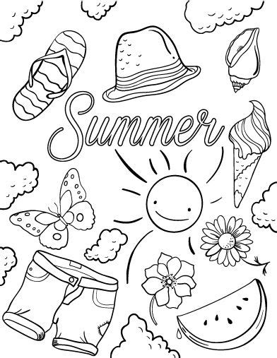 Take plenty of printable summer coloring pages for your summer holiday to keep children happy on the way, or for a rainy day. Daylight Savings Time Coloring Pages at GetColorings.com ...